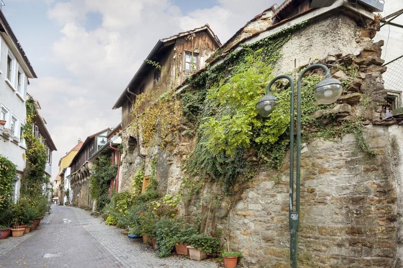 Stadtmauerhäuser mit Eisturm 1